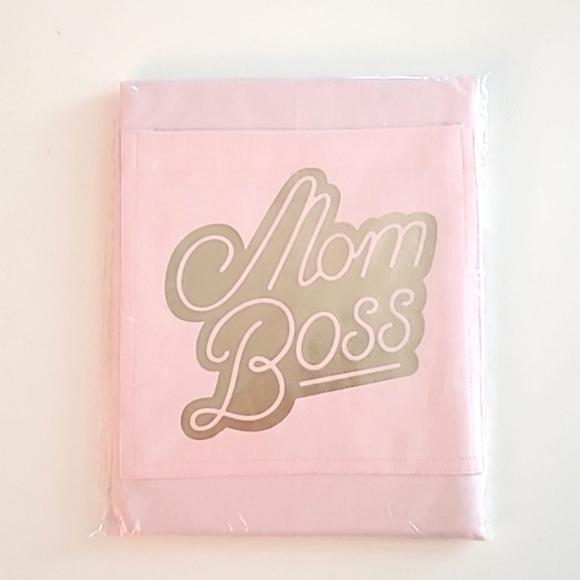 NWT Paper Source Mom Boss Apron Pink Gold OS - Picture 2 of 2